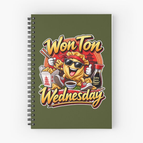 Item preview, Won Ton Wednesday designed and sold by gotucoveredart.
