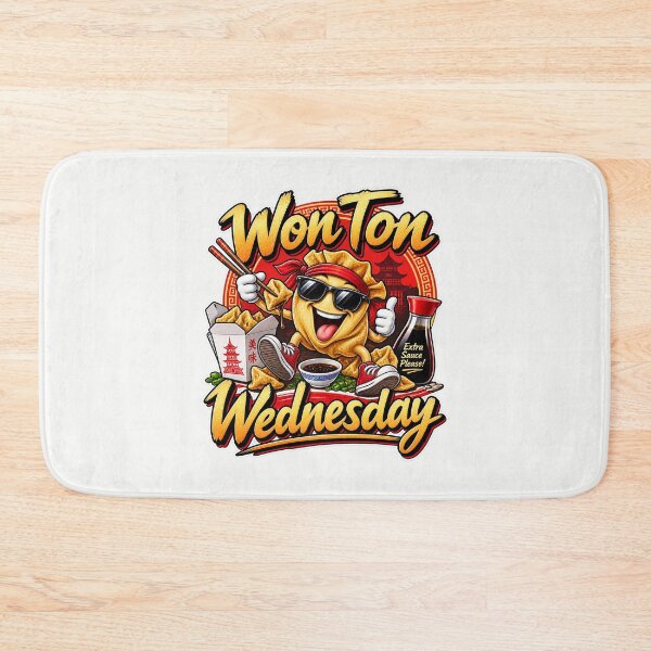 Item preview, Won Ton Wednesday designed and sold by gotucoveredart.