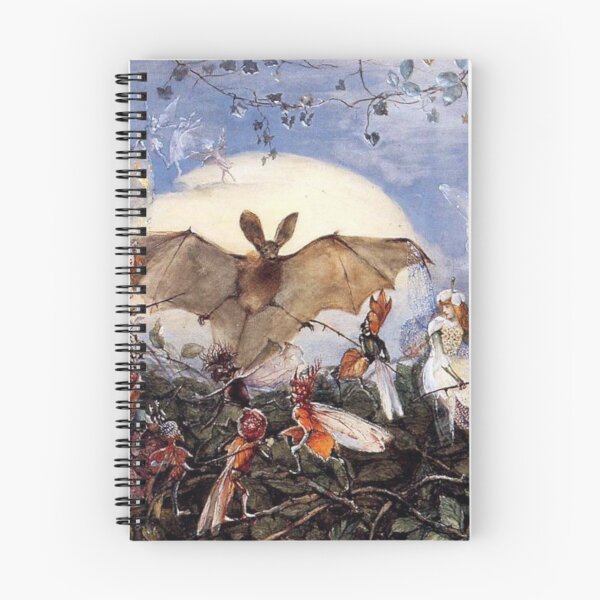 Item preview, Fairy Hordes Attacking a Bat - John Anster Fitzgerald designed and sold by forgottenbeauty.