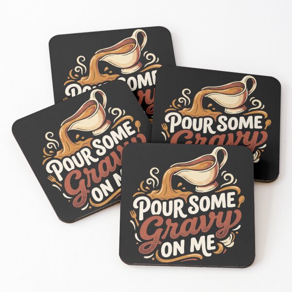Item preview, Pour Some Gravy On Me Funny Thanksgiving Food Pun designed and sold by TeNovaStudio ⭐⭐⭐⭐⭐.