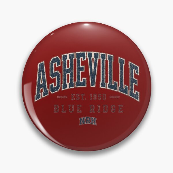 Item preview, Asheville Est 1950 Blue Ridge designed and sold by Normandy Road Heritage™ - Vintage Garage Art.