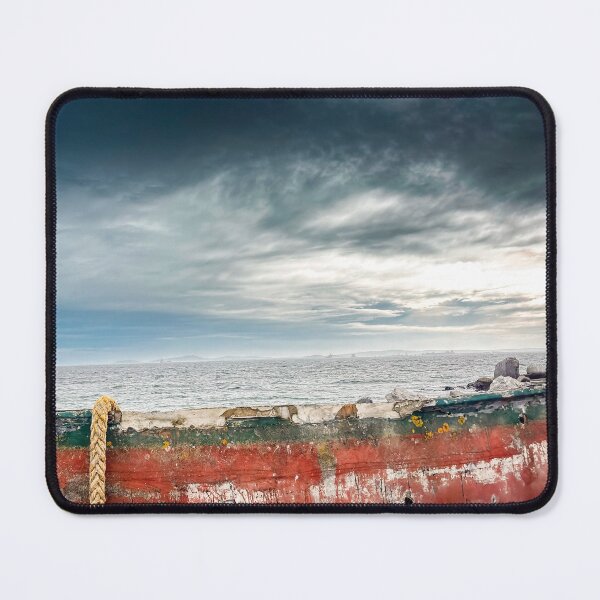 Item preview, Rustic Boat under a Moody Sky designed and sold by Faith Based Decor .