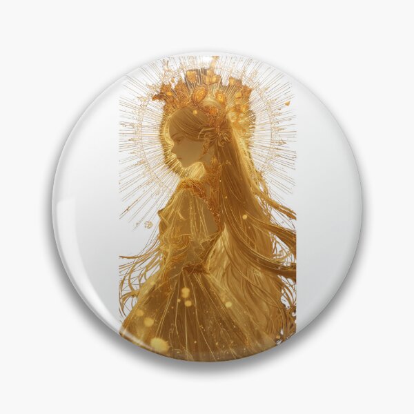 Item preview, Golden Goddess Queen Holo Art  designed and sold by LC&LCPlatform.