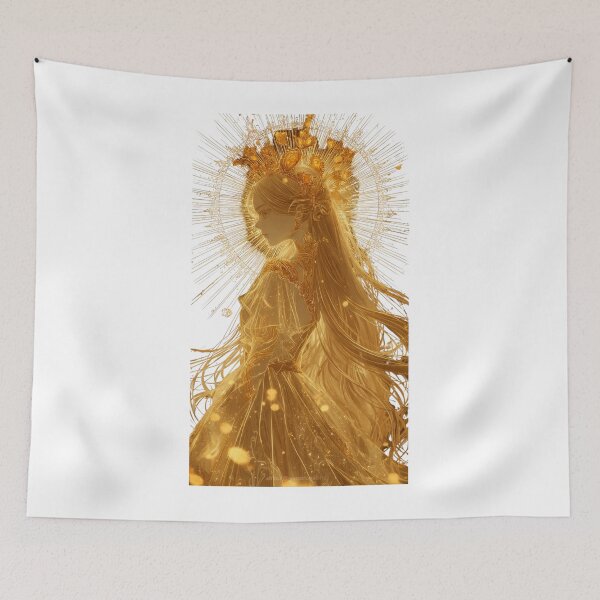 Item preview, Golden Goddess Queen Holo Art  designed and sold by LC&LCPlatform.