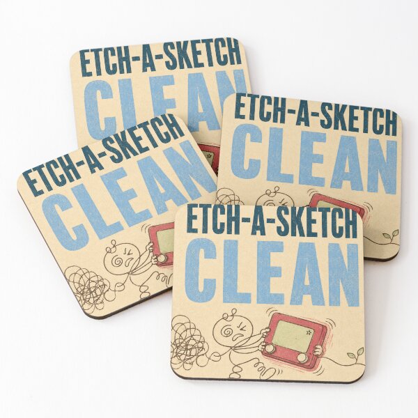Item preview, SHAKE THE ETCH-A-SKETCH CLEAN designed and sold by BetterDaysDept.