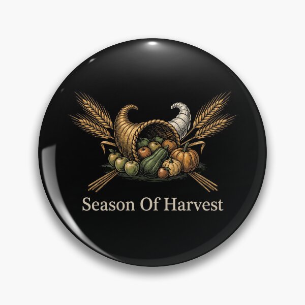 Item preview, Season Of Harvest Cornucopia Wheat Thanksgiving Autumn designed and sold by TeNovaStudio ⭐⭐⭐⭐⭐.