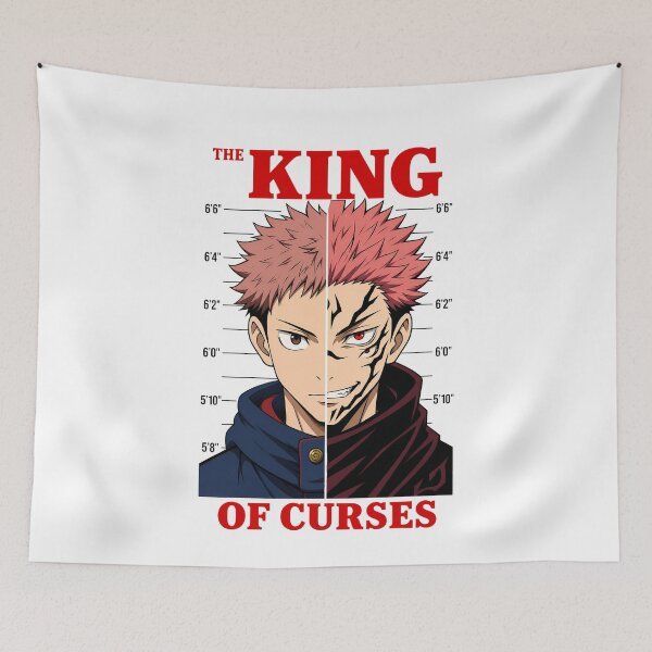 Item preview, Pink Hair Sorcerer Cursed King Split Mugshot Art designed and sold by sidki-SDK.