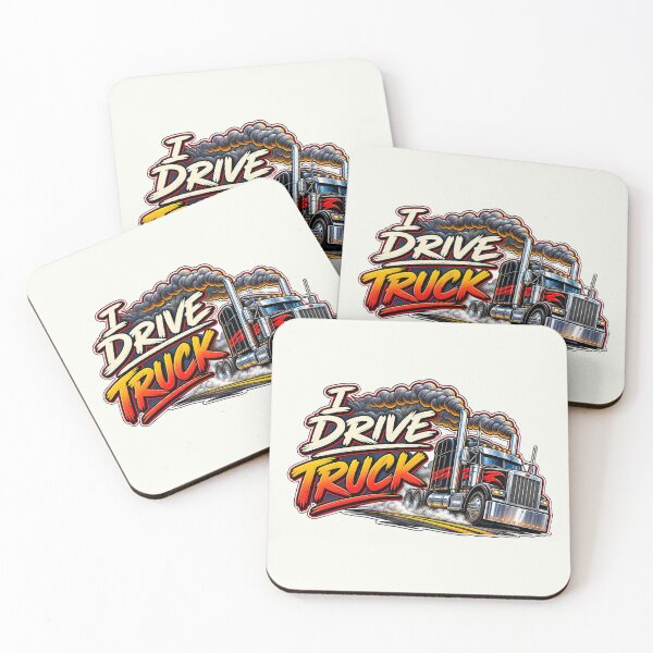 Item preview, I Drive Truck designed and sold by gotucoveredart.