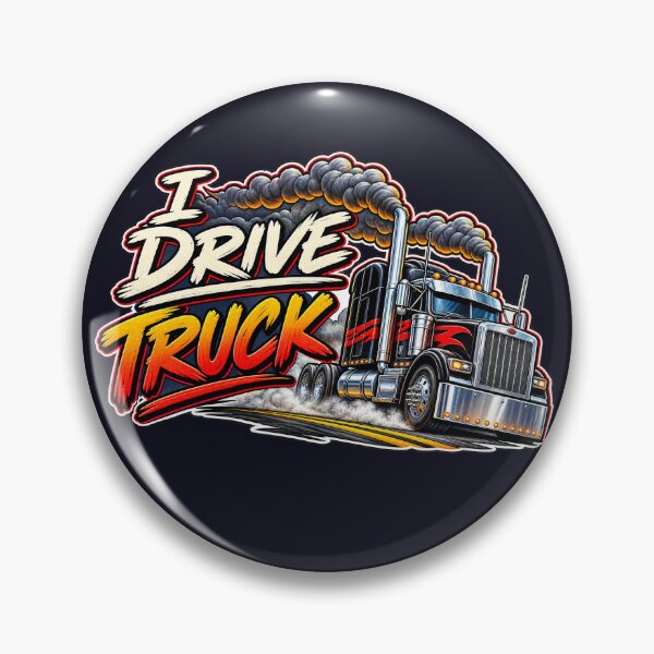 Item preview, I Drive Truck designed and sold by gotucoveredart.