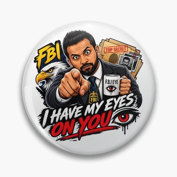 Item preview,  Kash Patel Creepy Eyes - I Have My Eyes On You!  designed and sold by raspeed.