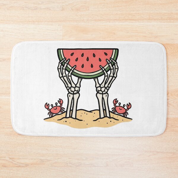 Item preview, Skeleton Summer Beach Watermelon designed and sold by wingoo22.