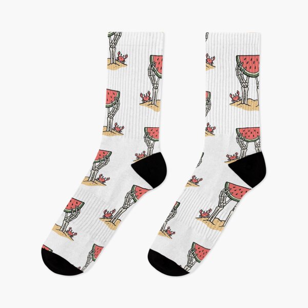 Item preview, Skeleton Summer Beach Watermelon designed and sold by wingoo22.