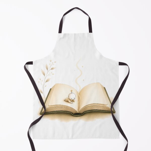 Item preview, Little Star Companion Lost in a Story | Cozy Open Book Watercolor | Whimsical Book Lover T-Shirt & Sticker designed and sold by Digital Culture Studio.