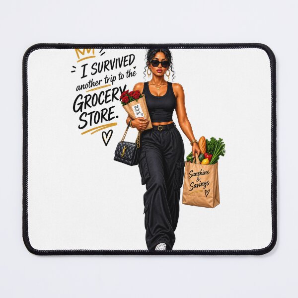 Item preview, I Survived Another Grocery Store Trip designed and sold by PhoJoFinds.