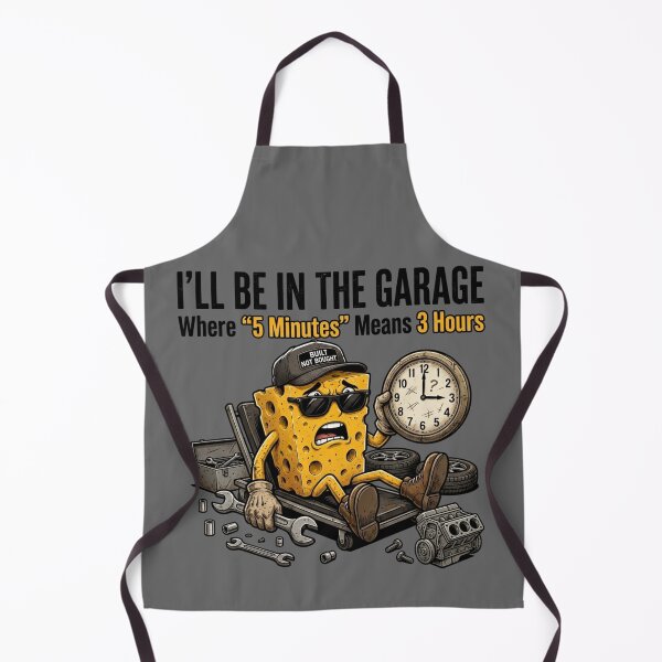 Item preview, I'll Be in the Garage Funny Mechanic designed and sold by PrintCheese.