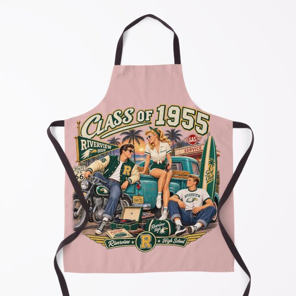 Item preview, Class of 1955 Riverview High Design designed and sold by Normandy Road Heritage™ - Vintage Garage Art.