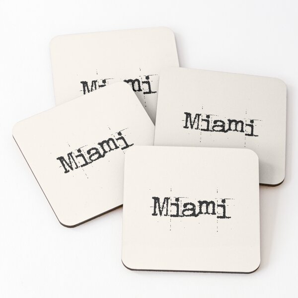 Item preview, Tipografía minimalista vintage grunge desgastada estilo retro de Miami City designed and sold by FemmePod.