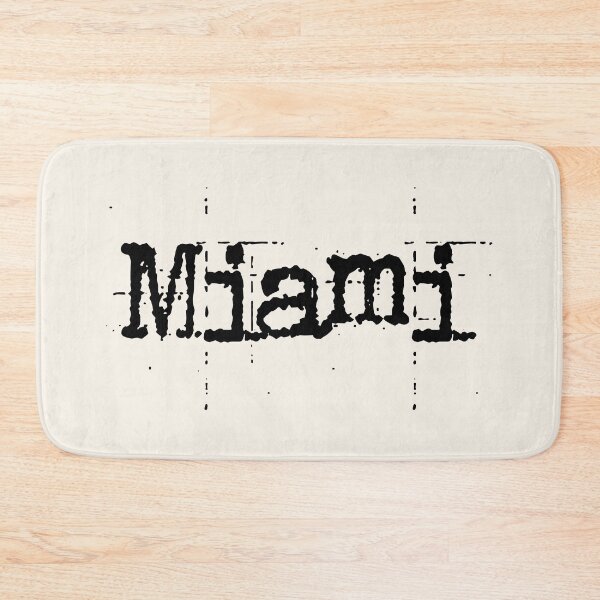 Item preview, Miami City Retro Distressed Grunge Vintage Minimalist Typography designed and sold by FemmePod.