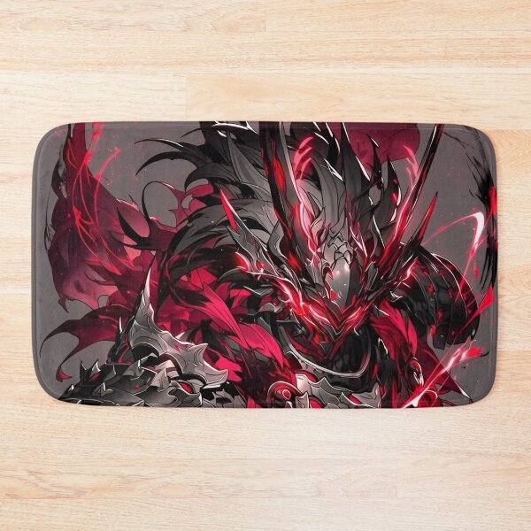 Item preview, Dark Demon Samurai Warrior – Red Crimson Japanese Fantasy Armor designed and sold by Dyan4.
