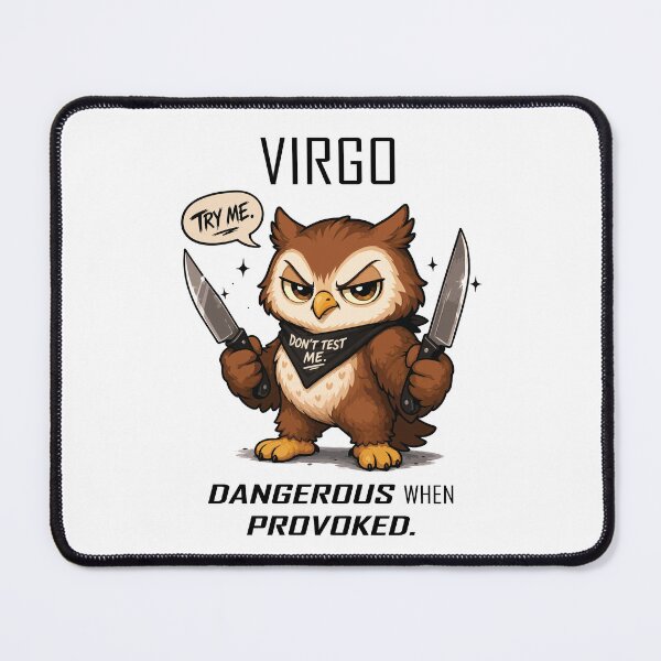 Item preview, Virgo - Dangerous when Provoked designed and sold by Remake Design Lab.