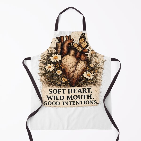 Item preview, Soft Heart. Wild Mouth. Good Intentions. — Witchy Humor Gift designed and sold by TheWildLanding.