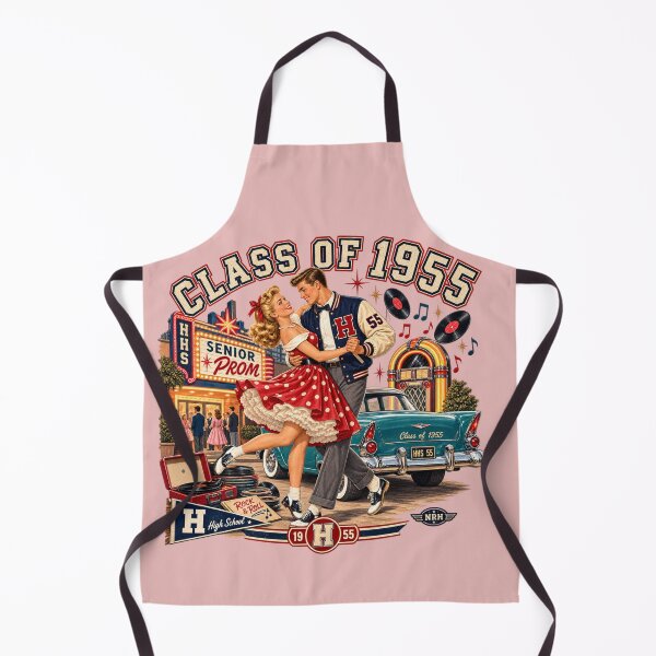 Item preview, Class of 1955 Senior Prom Design designed and sold by Normandy Road Heritage™ - Vintage Garage Art.