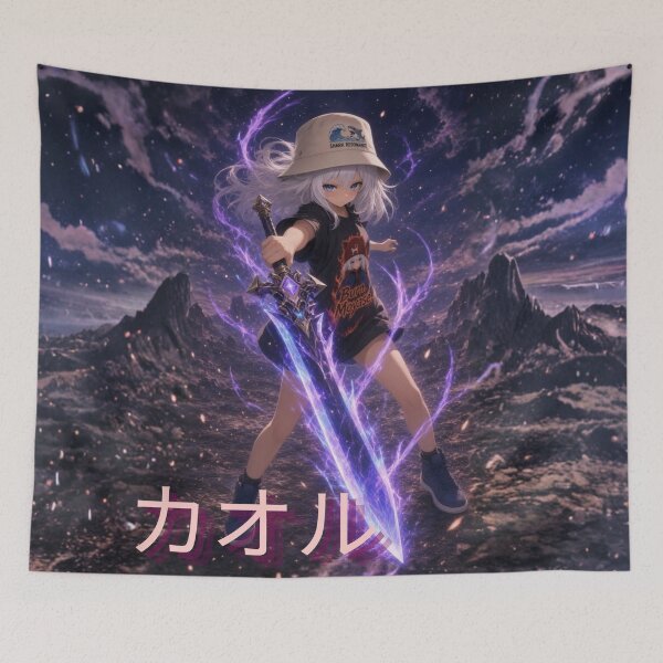 Item preview, Kaoru – Silent Blade in the Astral Storm designed and sold by dragon580 // Waaa… the killer shark ran away.
