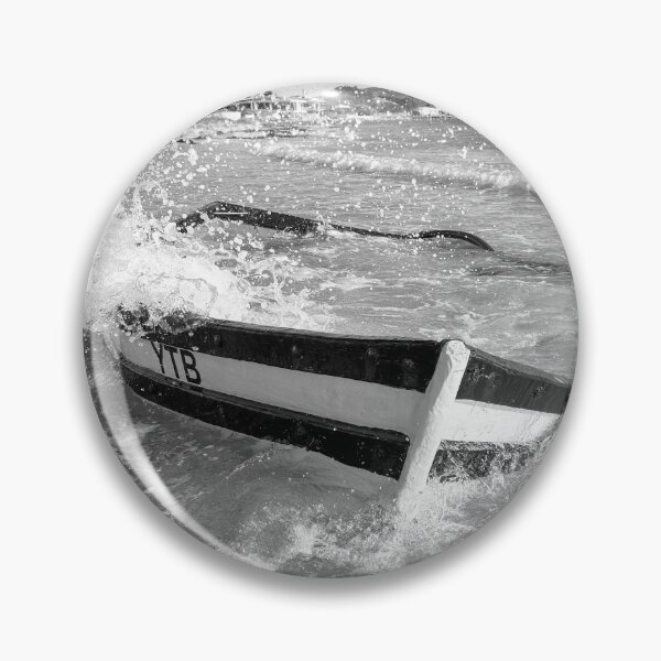 Item preview, Vintage Boat in Crashing Surf designed and sold by Faith Based Decor .