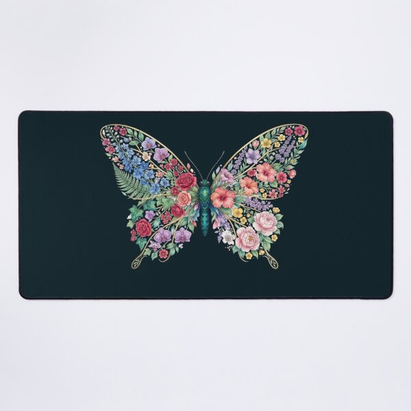 Item preview, Floral Butterfly Botanical Illustration designed and sold by ImageryLoom.