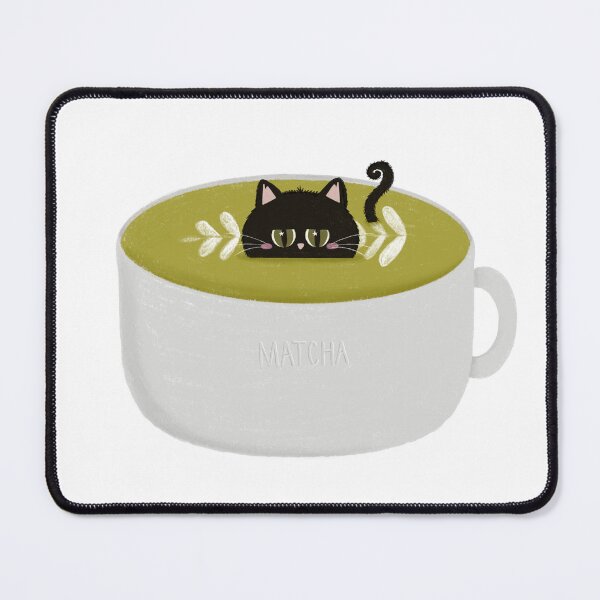 Item preview, Cat in Matcha Latte designed and sold by paigealayna.