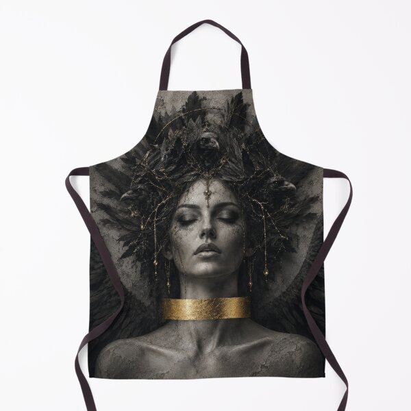 Item preview, The Raven Widow Dark Gothic Portrait designed and sold by Kaurisdigital.