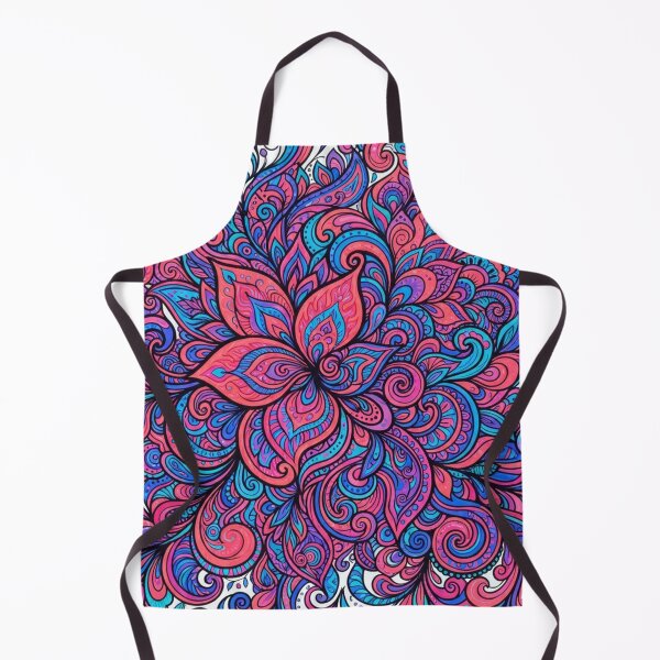 Item preview, Vibrant Floral Swirl Mandala Pattern designed and sold by Owcomm.