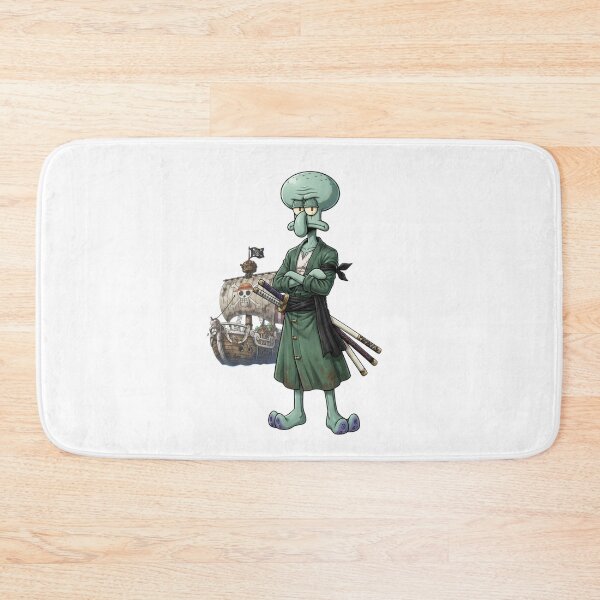 Item preview, Squidward Zoro One Piece Pirate Crossover Design designed and sold by FreakToons.