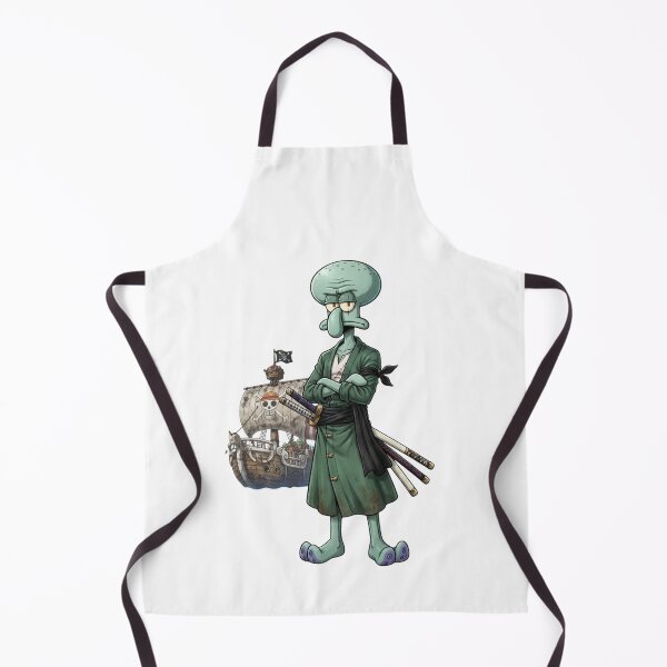 Item preview, Squidward Zoro One Piece Pirate Crossover Design designed and sold by FreakToons.