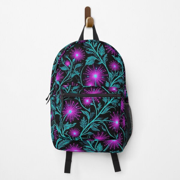 Item preview, Neon Dandelion Floral Nightglow Pattern designed and sold by Owcomm.