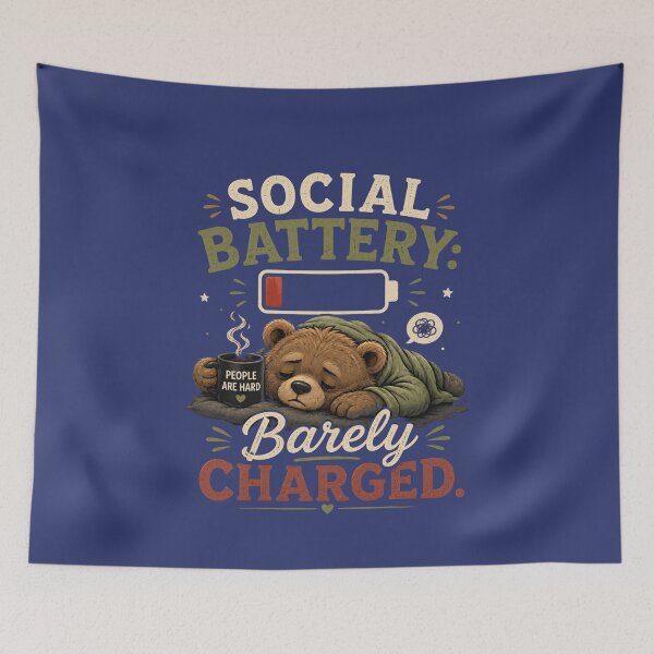 Item preview, Funny Sleepy Bear Design designed and sold by Right-UR.