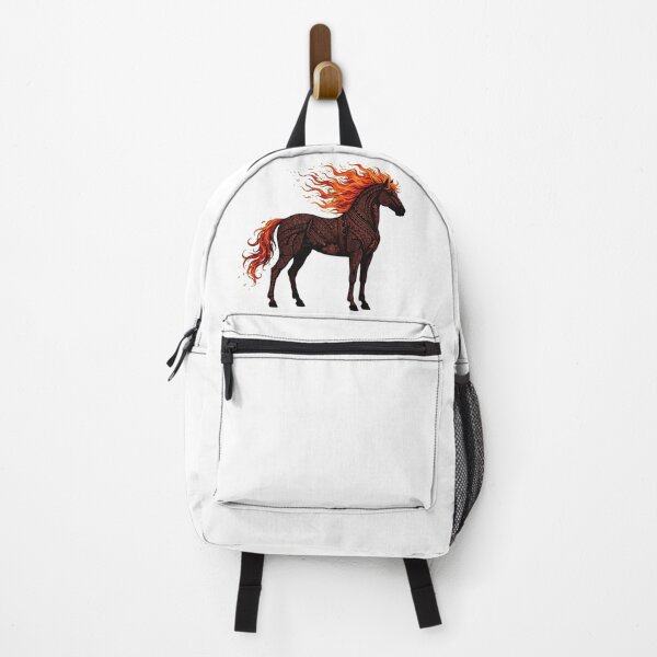 Item preview, Fire Horse 2026 - Tribal Flame Zodiac designed and sold by Fulaly.