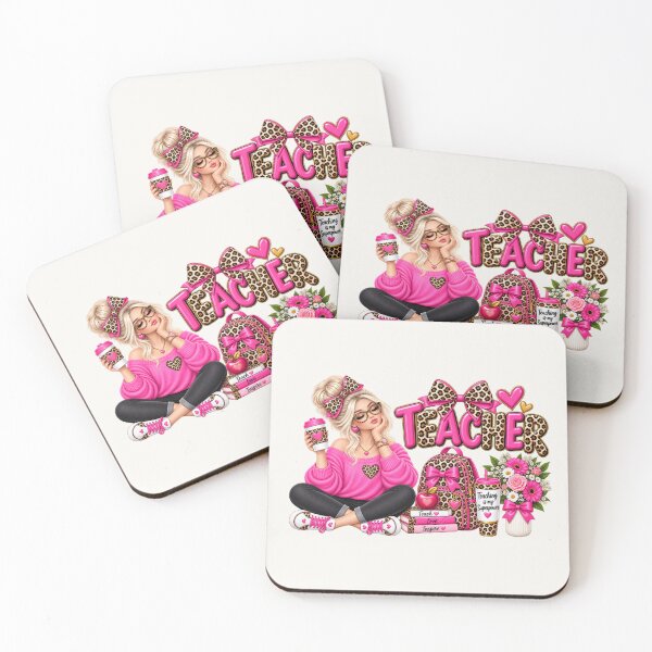 Item preview, Pink Leopard Teacher Life – Teach Love Inspire designed and sold by HO•Designs.