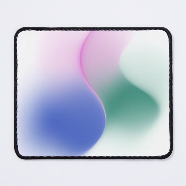 Item preview, Minimalist Purple and Teal Mesh Gradient Fluid Abstract Wall Art designed and sold by LuxocaDesigns24.