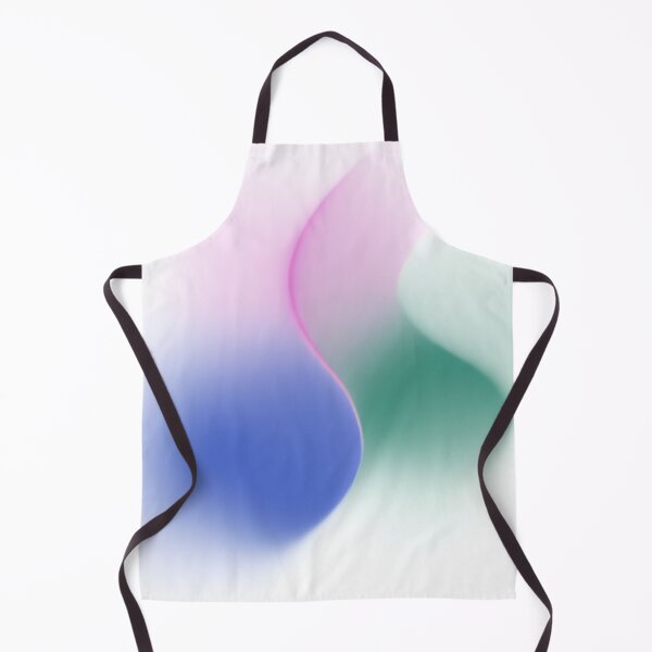 Item preview, Minimalist Purple and Teal Mesh Gradient Fluid Abstract Wall Art designed and sold by LuxocaDesigns24.