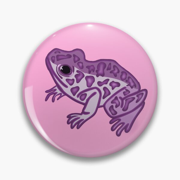 Item preview, Purple plum frog designed and sold by BritishDelights.