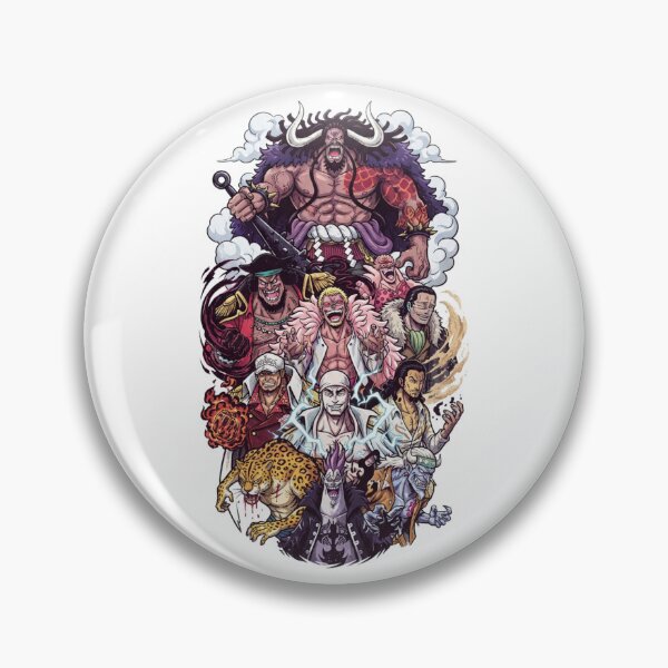 Item preview, One Piece Main Villains Ultimate Anime Collage designed and sold by FreakToons.