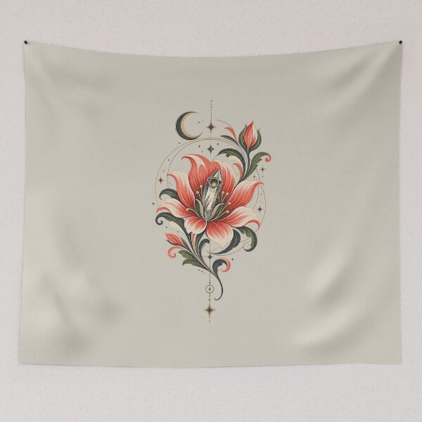 Item preview, Petal Folk Floral Botanical Art designed and sold by StoneOak.