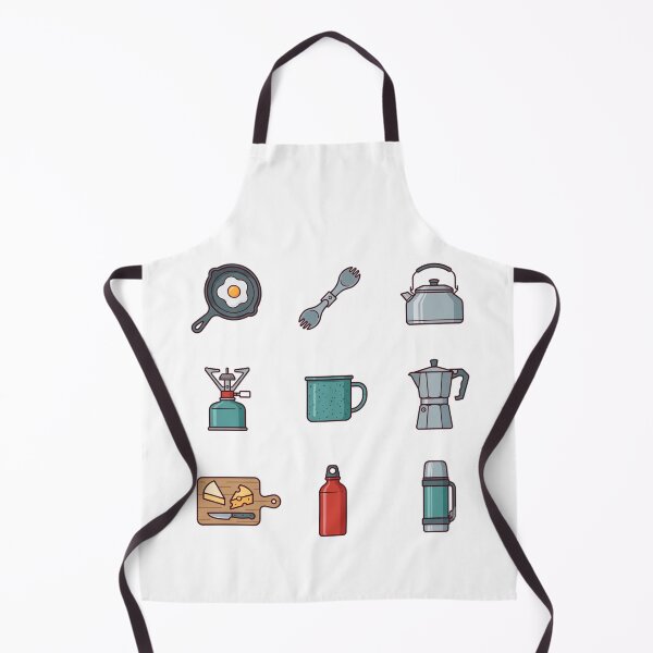 Item preview, Camp Cooking Outdoor Kitchen Coffee Bushcraft Campfire Sticker Pack designed and sold by Animer-art1.