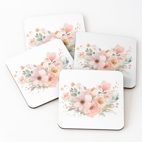 Item preview, Heart Shaped Floral Illustration designed and sold by Tiny Gifts.