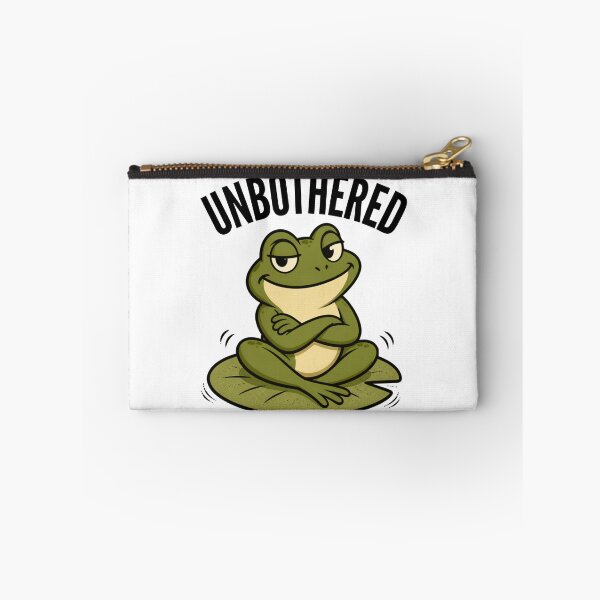 Item preview, Frog Mood - unbothered designed and sold by VYRON STUDIO.