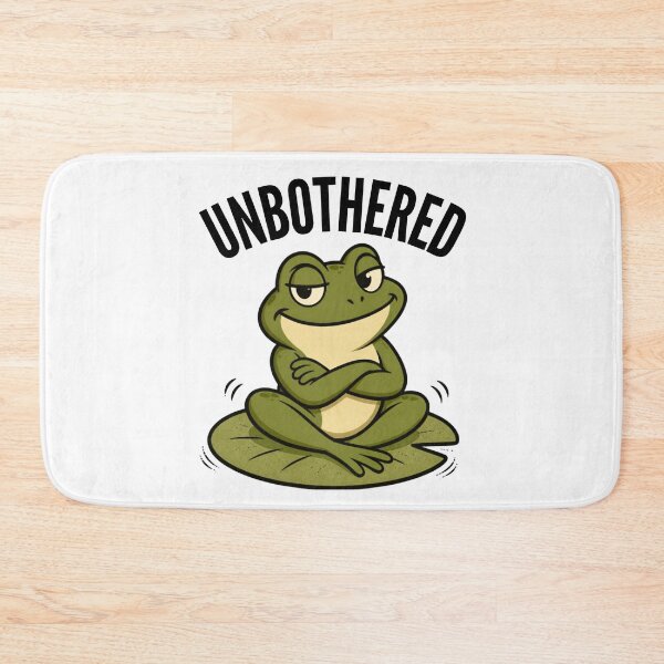 Item preview, Frog Mood - unbothered designed and sold by VYRON STUDIO.