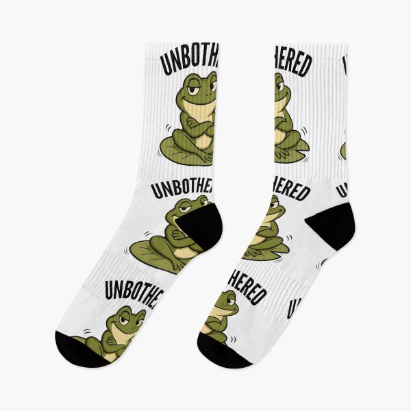 Item preview, Frog Mood - unbothered designed and sold by VYRON STUDIO.