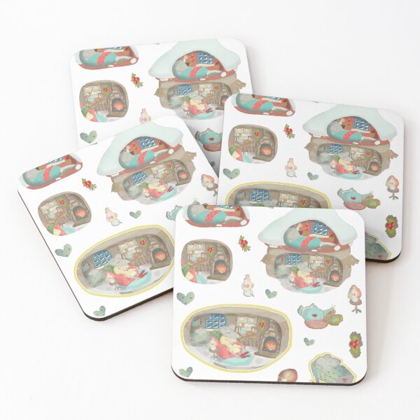 Item preview, Cottagecore Stickers Mouse House designed and sold by Hephzibahlove.