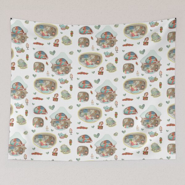 Item preview, Cottagecore Stickers Mouse House designed and sold by Hephzibahlove.